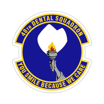 48th Dental Squadron (U.S. Air Force) STICKER Vinyl Die-Cut Decal-5 Inch-The Sticker Space