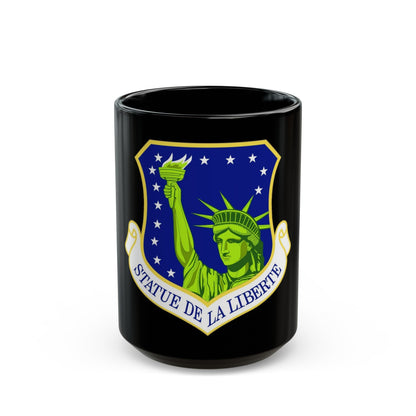 48th Fighter Wing (U.S. Air Force) Black Coffee Mug-15oz-The Sticker Space