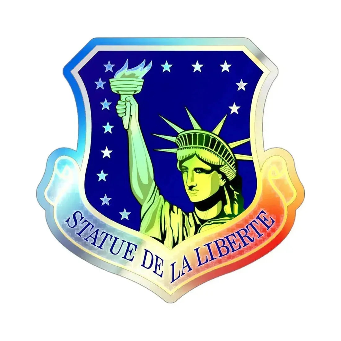 48th Fighter Wing (U.S. Air Force) Holographic STICKER Die-Cut Vinyl Decal 3 Inch Holographic - The Sticker Space