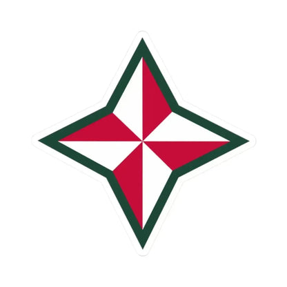 48TH INFANTRY DIVISION (U.S. Army) STICKER Vinyl Kiss-Cut Decal 2 Inch White - The Sticker Space