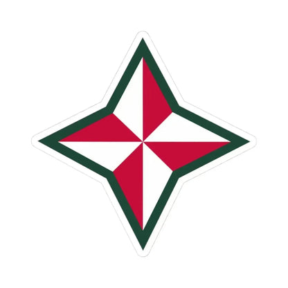 48TH INFANTRY DIVISION (U.S. Army) STICKER Vinyl Kiss-Cut Decal 3 Inch White - The Sticker Space