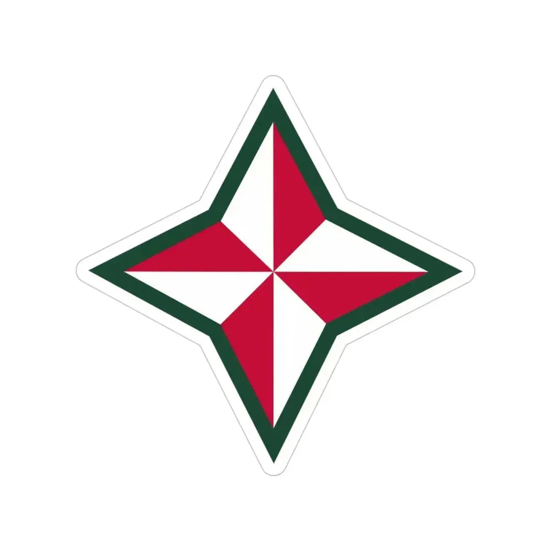 48TH INFANTRY DIVISION (U.S. Army) Transparent STICKER Die-Cut Vinyl Decal 4 Inch - The Sticker Space