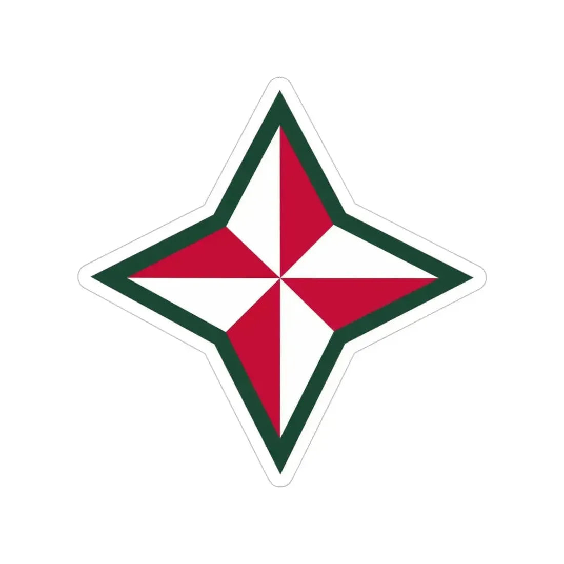 48TH INFANTRY DIVISION (U.S. Army) Transparent STICKER Die-Cut Vinyl Decal 5 Inch - The Sticker Space