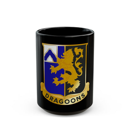 48th Infantry Regiment (U.S. Army) Black Coffee Mug-15oz-The Sticker Space