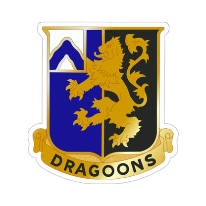 48th Infantry Regiment (U.S. Army) STICKER Vinyl Die-Cut Decal-2 Inch-The Sticker Space