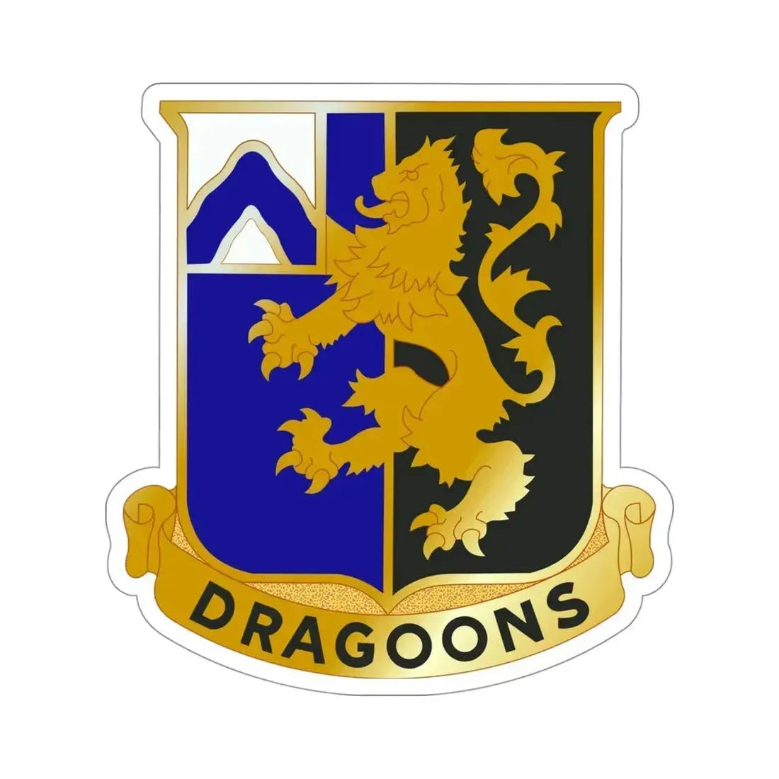 48th Infantry Regiment (U.S. Army) STICKER Vinyl Die-Cut Decal 4 Inch - The Sticker Space