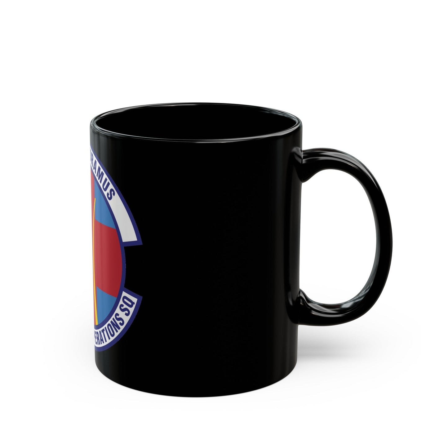 48th Inpatient Operations Squadron (U.S. Air Force) Black Coffee Mug-The Sticker Space