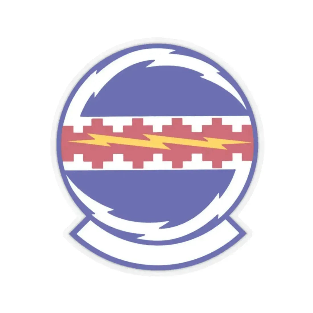 49 Communications Squadron ACC (U.S. Air Force) STICKER Vinyl Kiss-Cut Decal 2 Inch Transparent - The Sticker Space