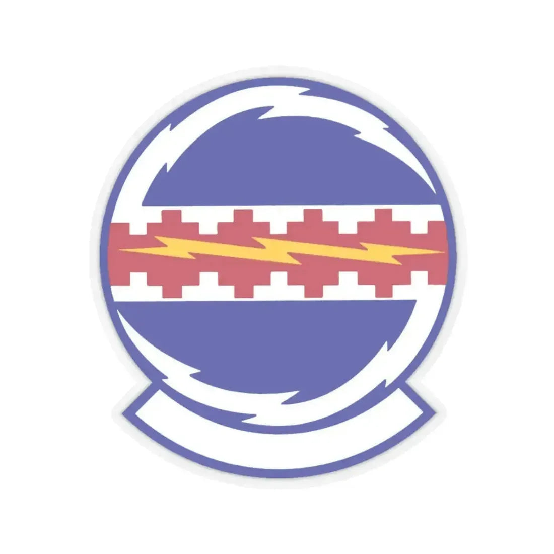 49 Communications Squadron ACC (U.S. Air Force) STICKER Vinyl Kiss-Cut Decal 3 Inch Transparent - The Sticker Space