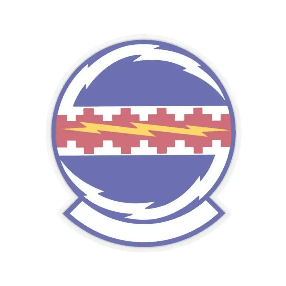 49 Communications Squadron ACC (U.S. Air Force) STICKER Vinyl Kiss-Cut Decal 4 Inch Transparent - The Sticker Space