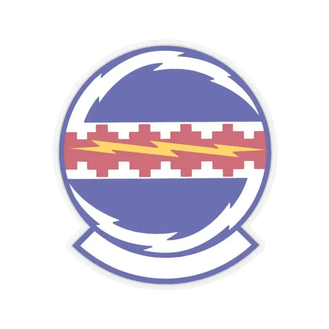 49 Communications Squadron ACC (U.S. Air Force) STICKER Vinyl Kiss-Cut Decal 6 Inch Transparent - The Sticker Space