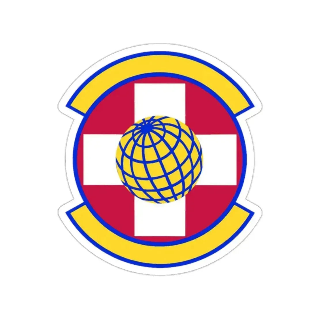 49 Healthcare Operations Squadron AETC (U.S. Air Force) STICKER Vinyl Die-Cut Decal 2 Inch - The Sticker Space