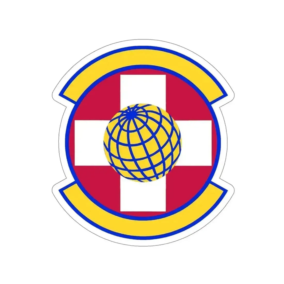 49 Healthcare Operations Squadron AETC (U.S. Air Force) STICKER Vinyl Die-Cut Decal 5 Inch - The Sticker Space