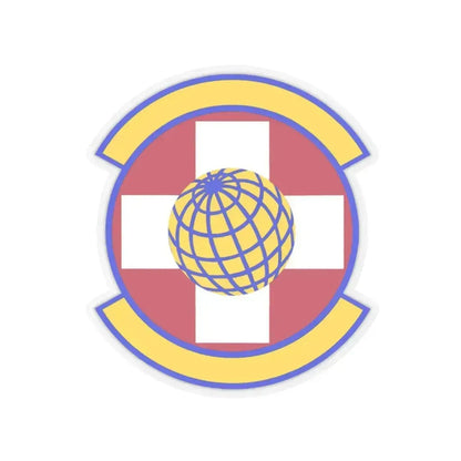 49 Healthcare Operations Squadron AETC (U.S. Air Force) STICKER Vinyl Kiss-Cut Decal 3 Inch Transparent - The Sticker Space