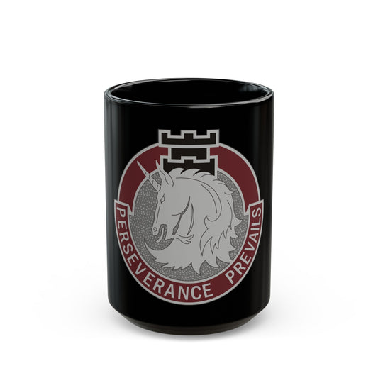 49 Medical Battalion (U.S. Army) Black Coffee Mug-15oz-The Sticker Space