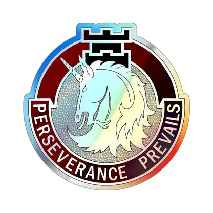 49 Medical Battalion (U.S. Army) Holographic STICKER Die-Cut Vinyl Decal 6 Inch Holographic - The Sticker Space