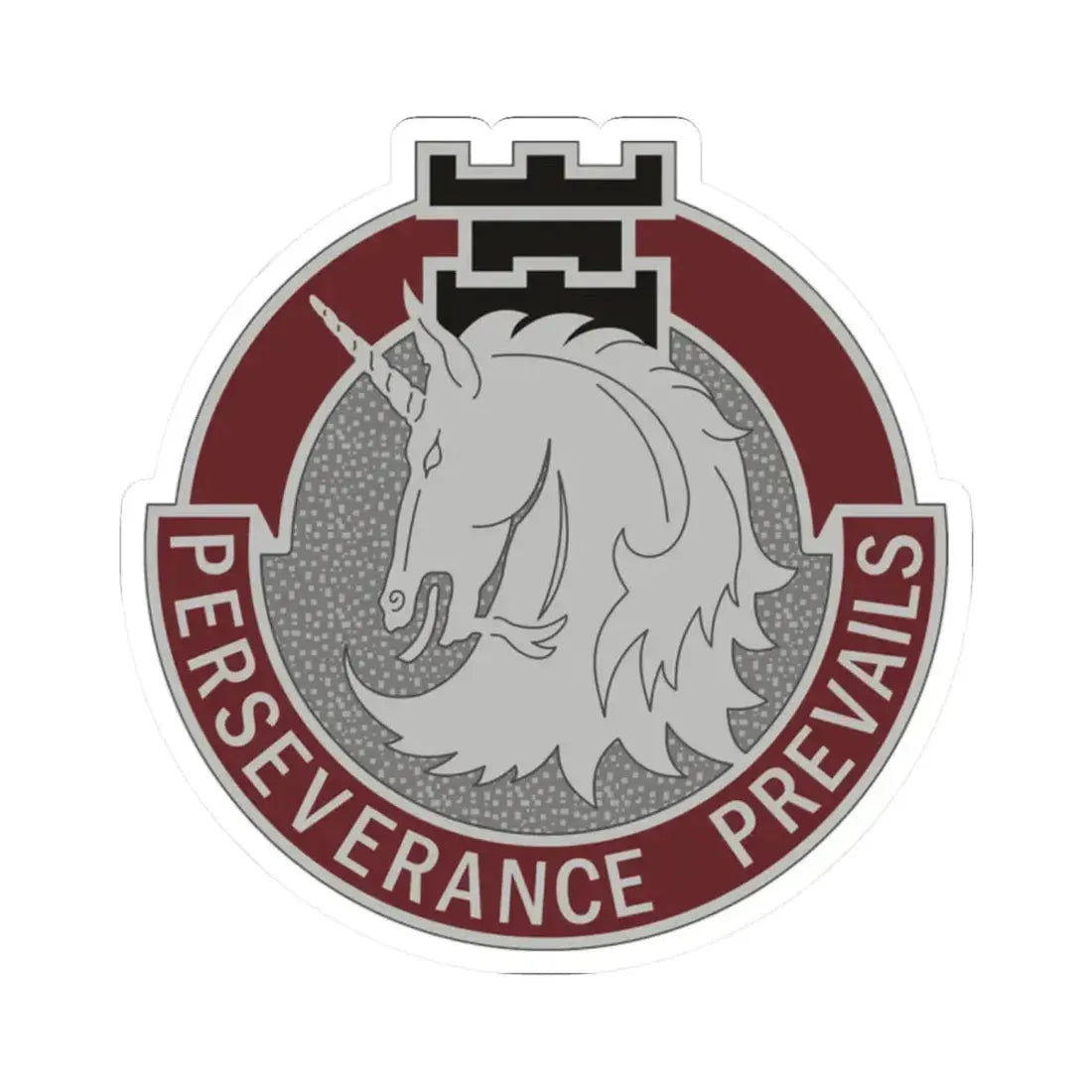 49 Medical Battalion (U.S. Army) STICKER Vinyl Kiss-Cut Decal 2 Inch White - The Sticker Space