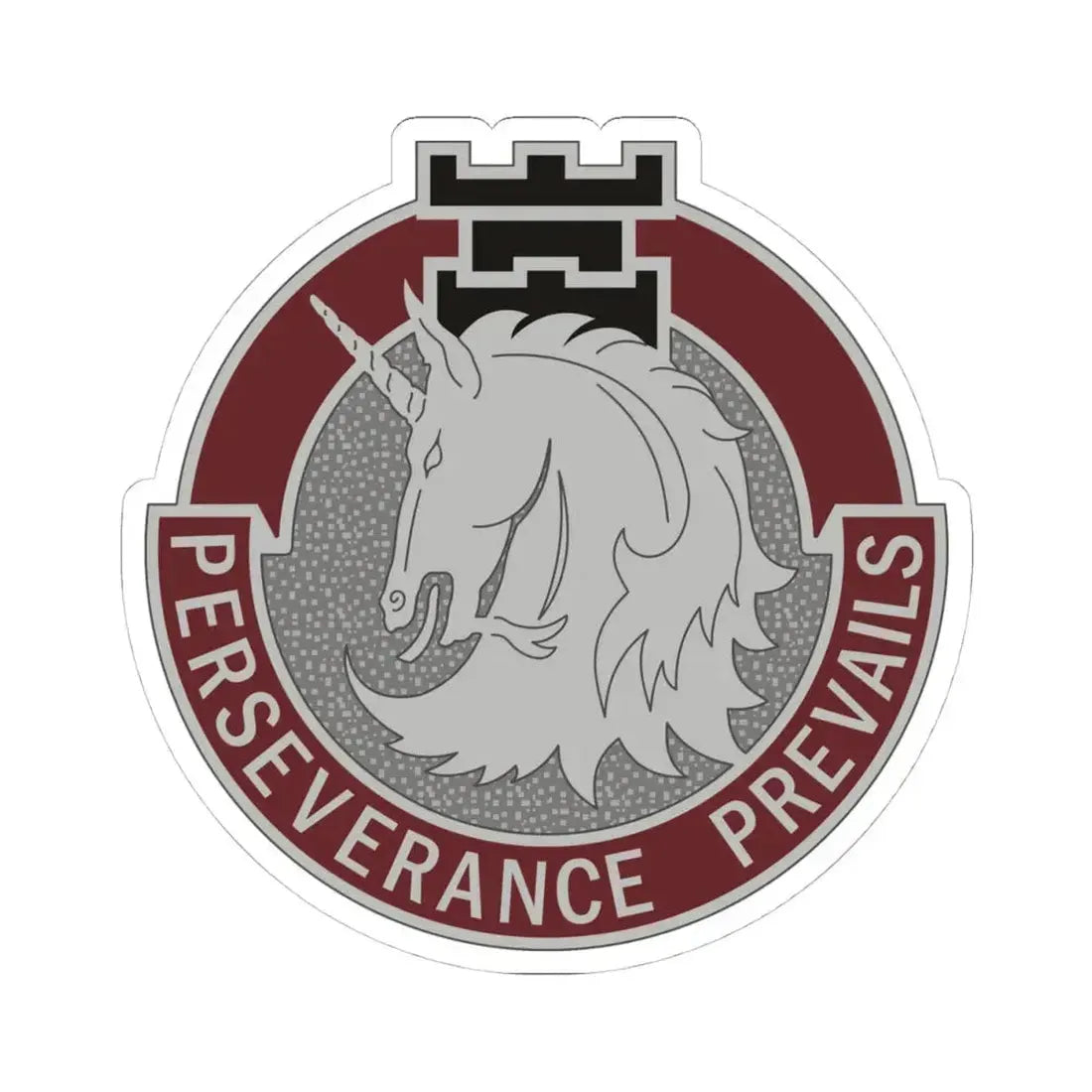 49 Medical Battalion (U.S. Army) STICKER Vinyl Kiss-Cut Decal 4 Inch White - The Sticker Space