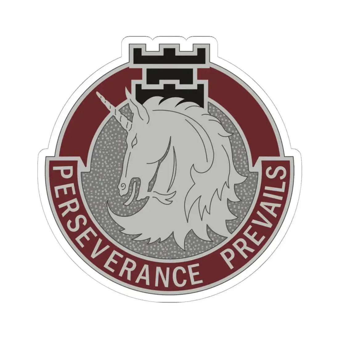 49 Medical Battalion (U.S. Army) STICKER Vinyl Kiss-Cut Decal 6 Inch White - The Sticker Space