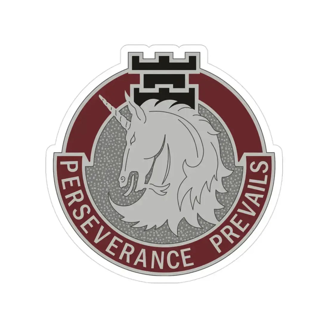 49 Medical Battalion (U.S. Army) Transparent STICKER Die-Cut Vinyl Decal 3 Inch - The Sticker Space