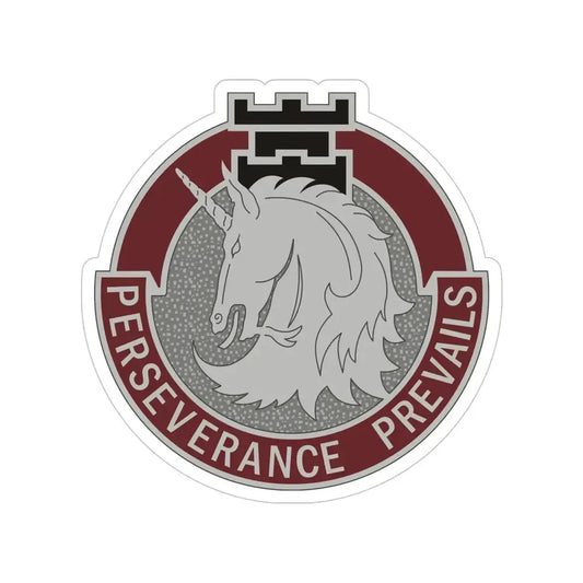 49 Medical Battalion (U.S. Army) Transparent STICKER Die-Cut Vinyl Decal 6 Inch - The Sticker Space