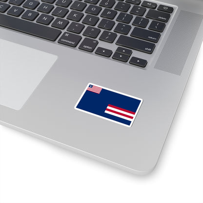 Flag of Grand Bassa County (Liberia) STICKER Vinyl Kiss-Cut Decal