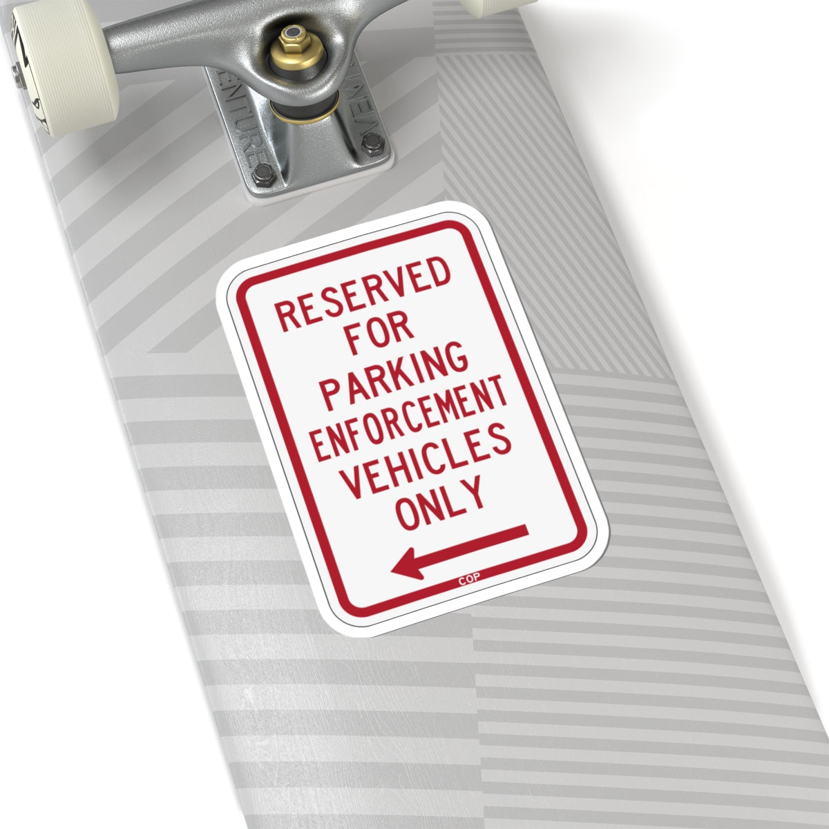 PBOT Road sign P4100L (Oregon) (Road Sign) STICKER Vinyl Kiss-Cut Decal