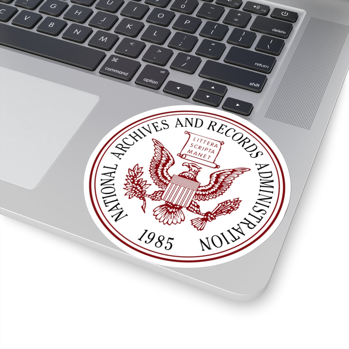 Seal of the United States National Archives and Records Administration - STICKER Vinyl Kiss-Cut Decal