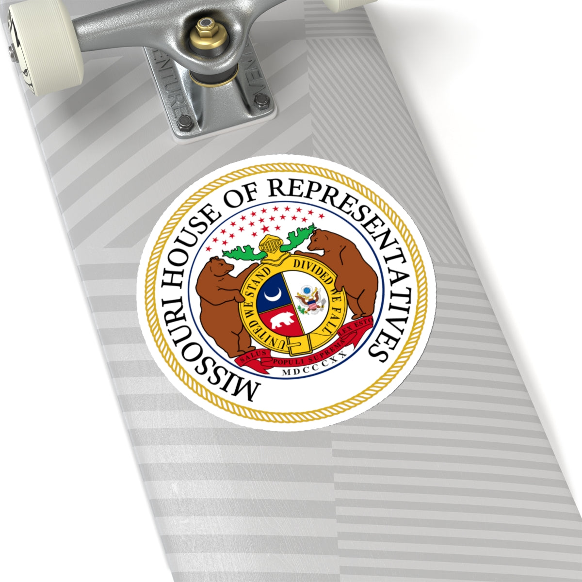 Seal of the Missouri House of Representatives - STICKER Vinyl Kiss-Cut Decal