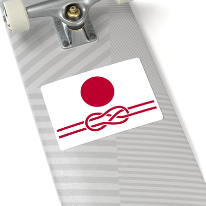Flag of JAVA (Japan) STICKER Vinyl Kiss-Cut Decal