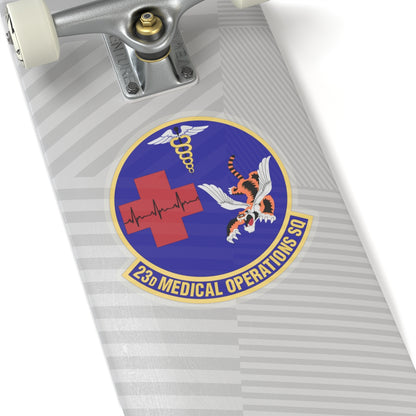 23d Medical Operations Squadron (U.S. Air Force) STICKER Vinyl Kiss-Cut Decal