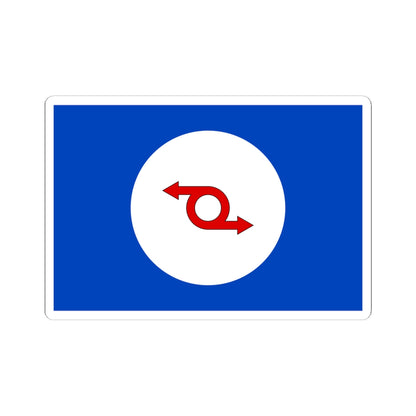 House flag of Western Ferries (Scotland) STICKER Vinyl Kiss-Cut Decal