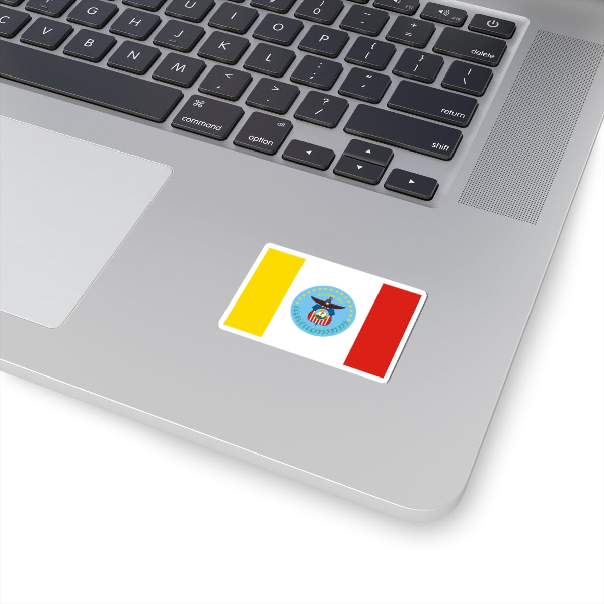 Flag of Columbus, Ohio - STICKER Vinyl Kiss-Cut Decal