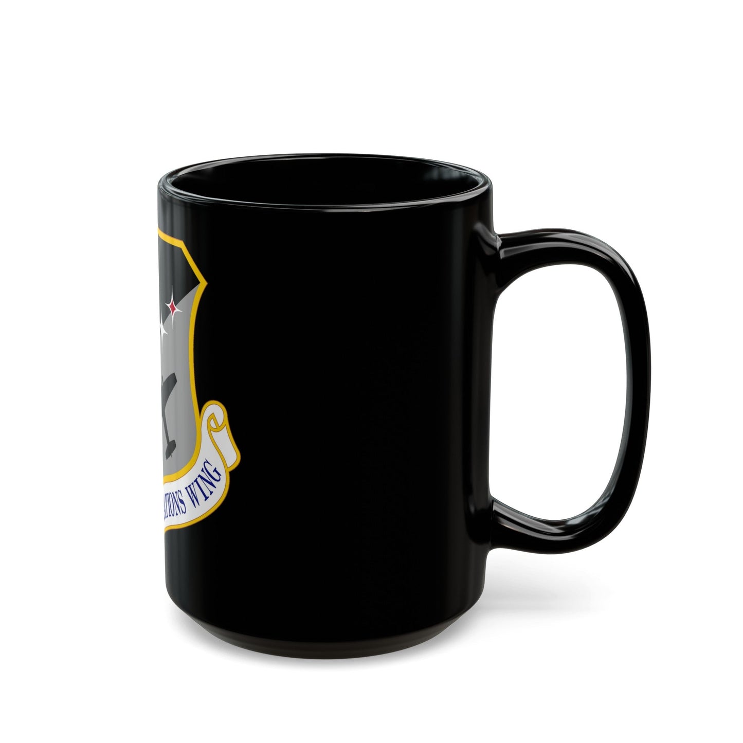 492 Special Operations Wing AFSOC (U.S. Air Force) Black Coffee Mug-The Sticker Space
