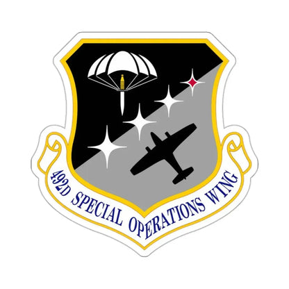 492 Special Operations Wing AFSOC (U.S. Air Force) STICKER Vinyl Die-Cut Decal - The Sticker Space