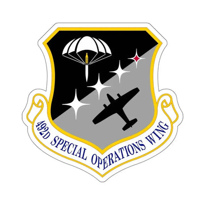 492 Special Operations Wing AFSOC (U.S. Air Force) STICKER Vinyl Die-Cut Decal - The Sticker Space