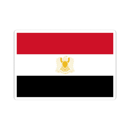Flag of Syria 1972-1980 (Syria) STICKER Vinyl Kiss-Cut Decal