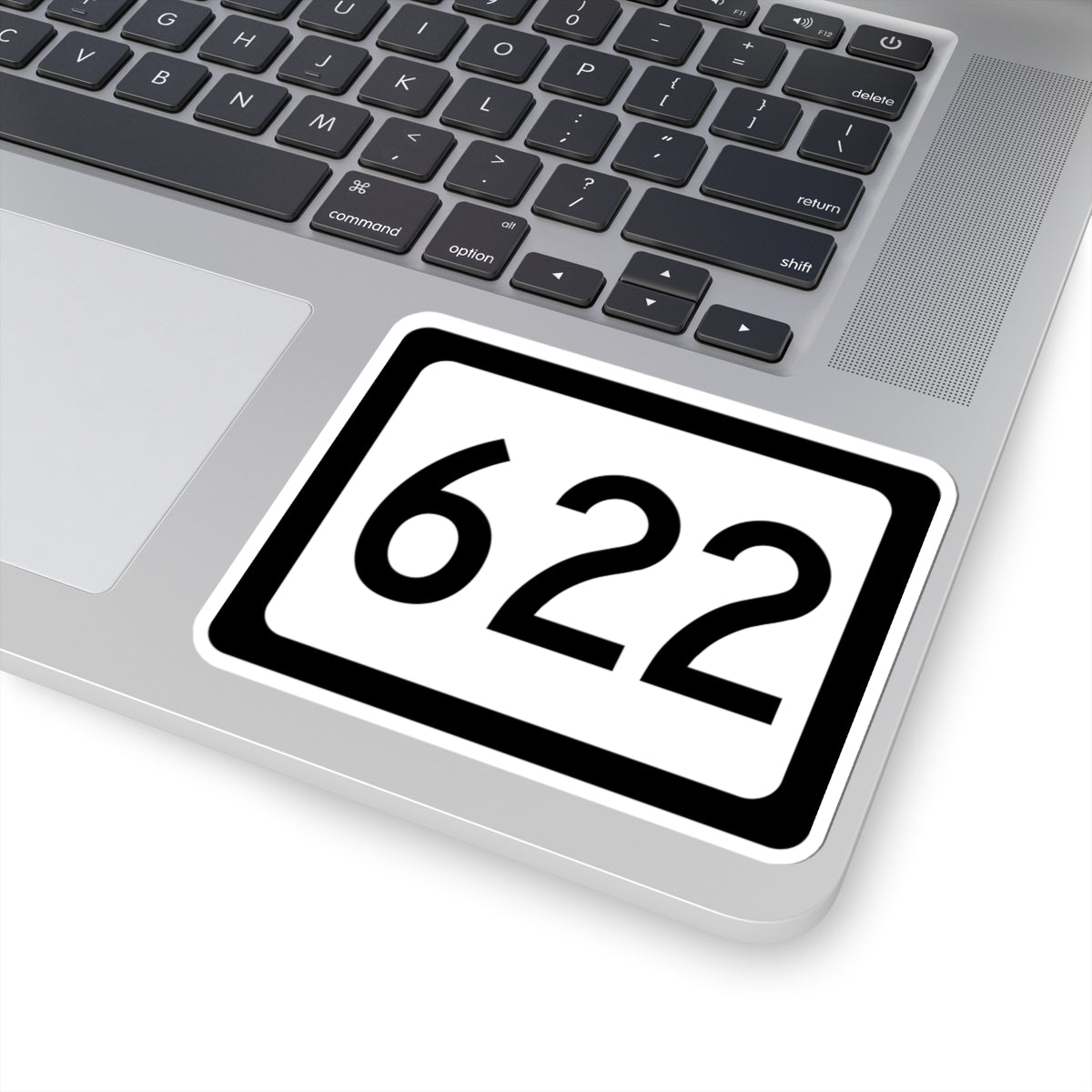 WV-622 (Virginia) (Road Sign) STICKER Vinyl Kiss-Cut Decal