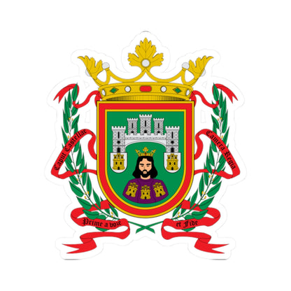 Escudo de Burgos (Spain) (Coat of Arms) STICKER Vinyl Kiss-Cut Decal
