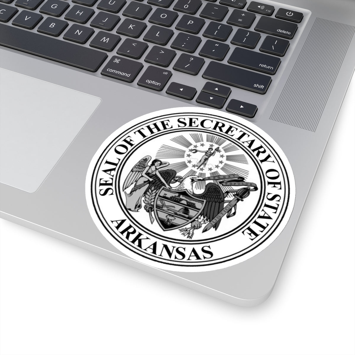 Seal of the Secretary of State of Arkansas - STICKER Vinyl Kiss-Cut Decal