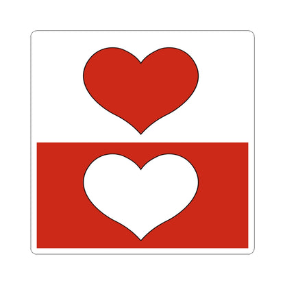 CHE Wermatswil Flag (Switzerland) STICKER Vinyl Kiss-Cut Decal