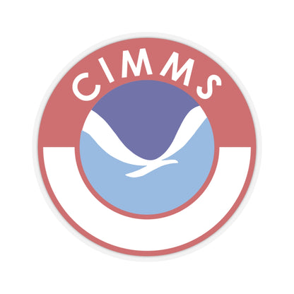 Cooperative Institute for Mesoscale Meteorological Studies CIMMS - STICKER Vinyl Kiss-Cut Decal