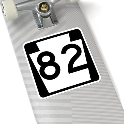 PA-82 (Pennsylvania) (Road Sign) STICKER Vinyl Kiss-Cut Decal