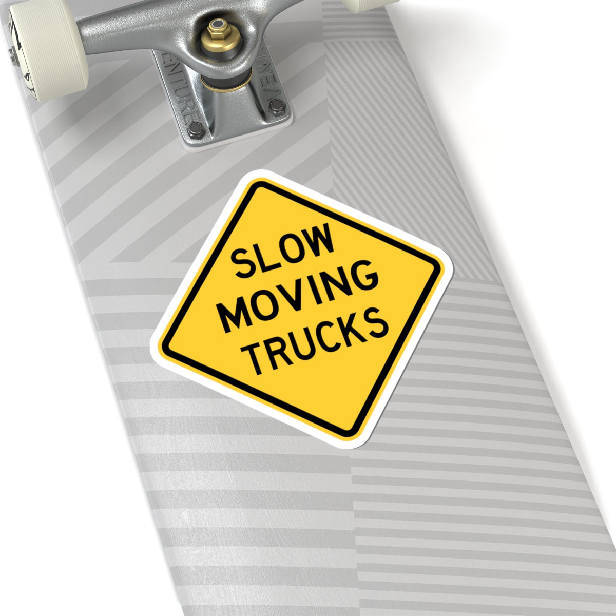 NJ Road sign WNJ7-5 (New Jersey) (Road Sign) STICKER Vinyl Kiss-Cut Decal