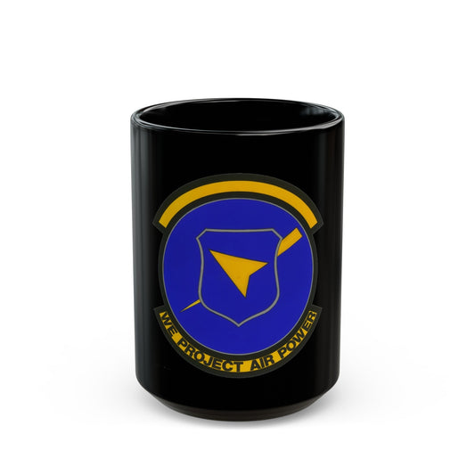 496 Air Base Sq USAFE (U.S. Air Force) Black Coffee Mug-15oz-The Sticker Space