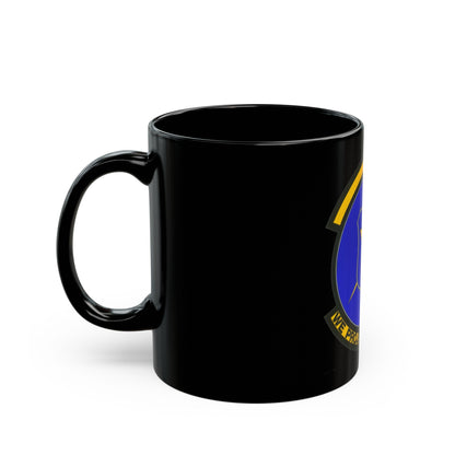 496 Air Base Sq USAFE (U.S. Air Force) Black Coffee Mug-The Sticker Space