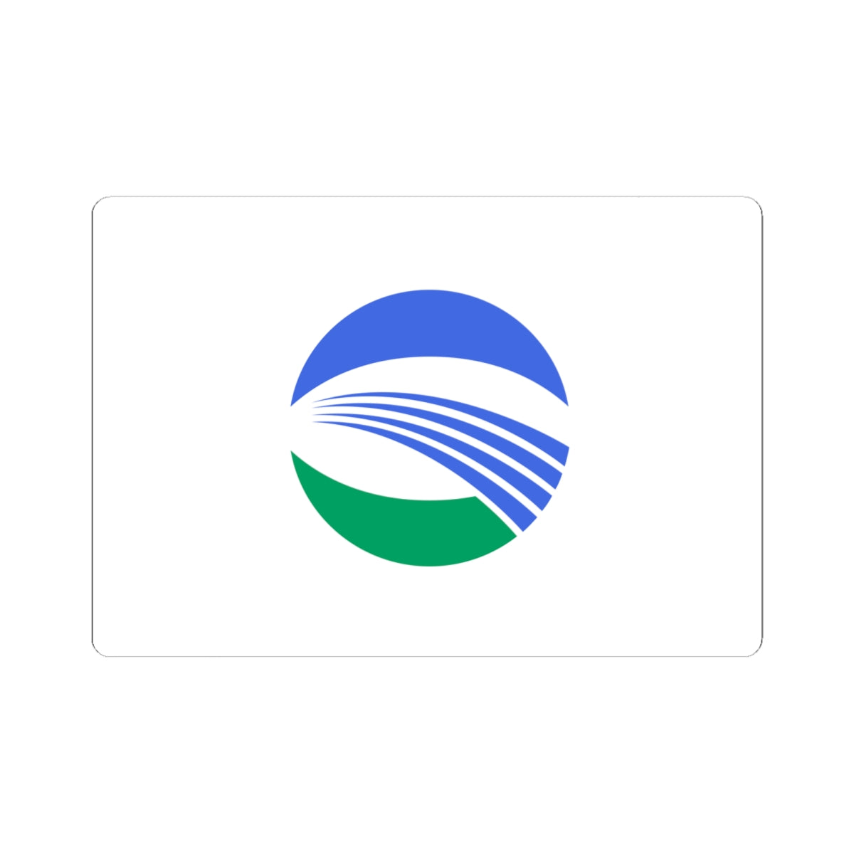 Flag of Sakata Yamagata (Japan) STICKER Vinyl Kiss-Cut Decal