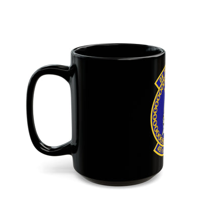 497 Operations Support Squadron ACC (U.S. Air Force) Black Coffee Mug-The Sticker Space