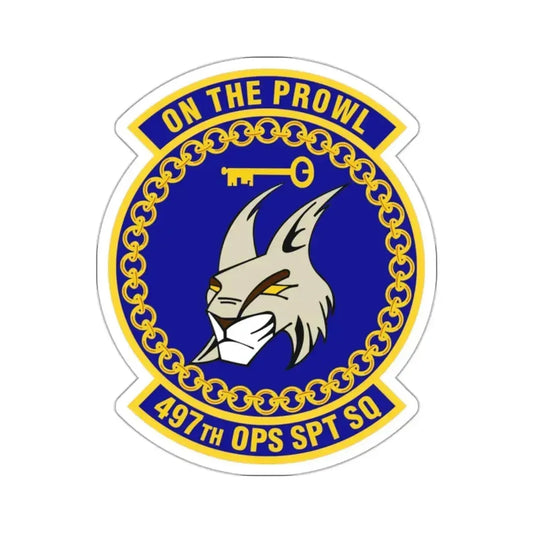 497 Operations Support Squadron ACC (U.S. Air Force) STICKER Vinyl Die-Cut Decal 2 Inch - The Sticker Space