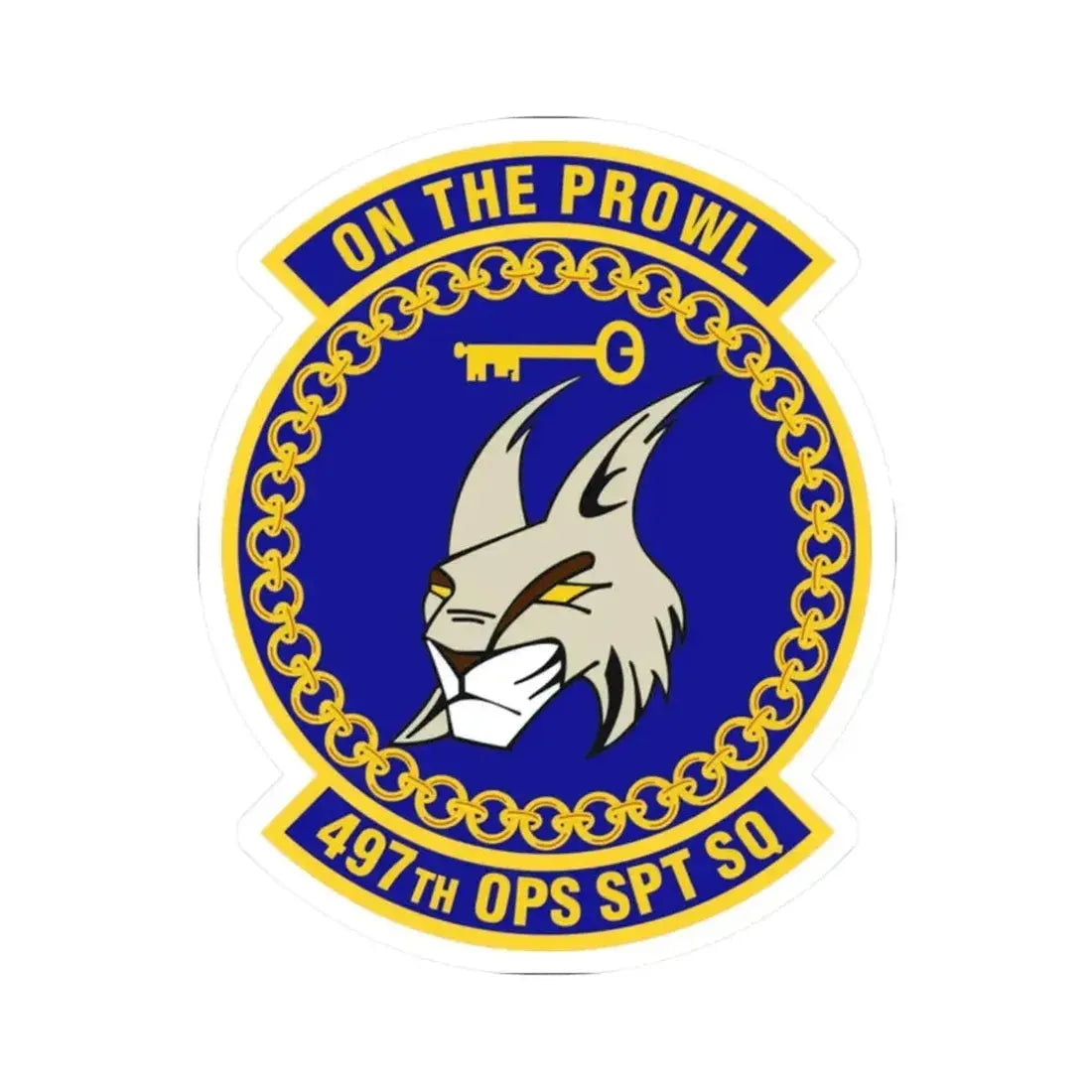 497 Operations Support Squadron ACC (U.S. Air Force) STICKER Vinyl Kiss-Cut Decal - The Sticker Space